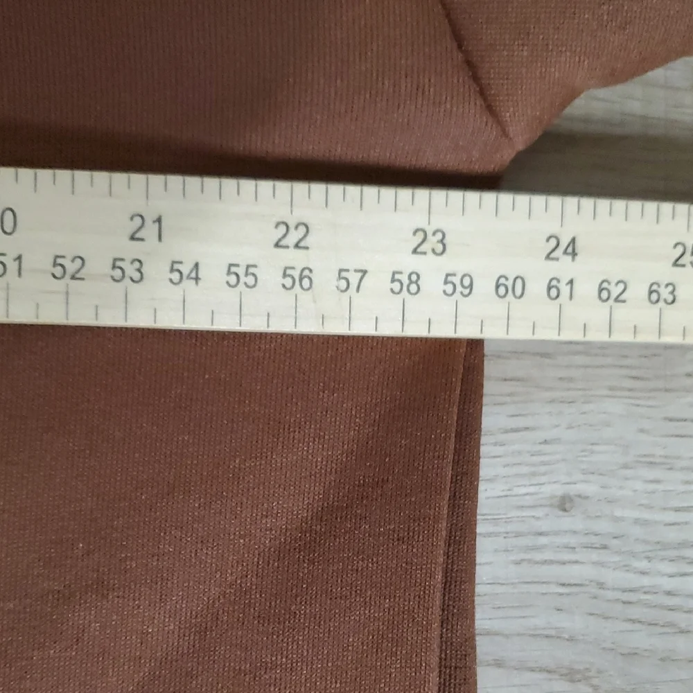 Women's Brown Zip-Up Hoodie Sweatshirt Cabincore Women's Large - Picture 8 of 8